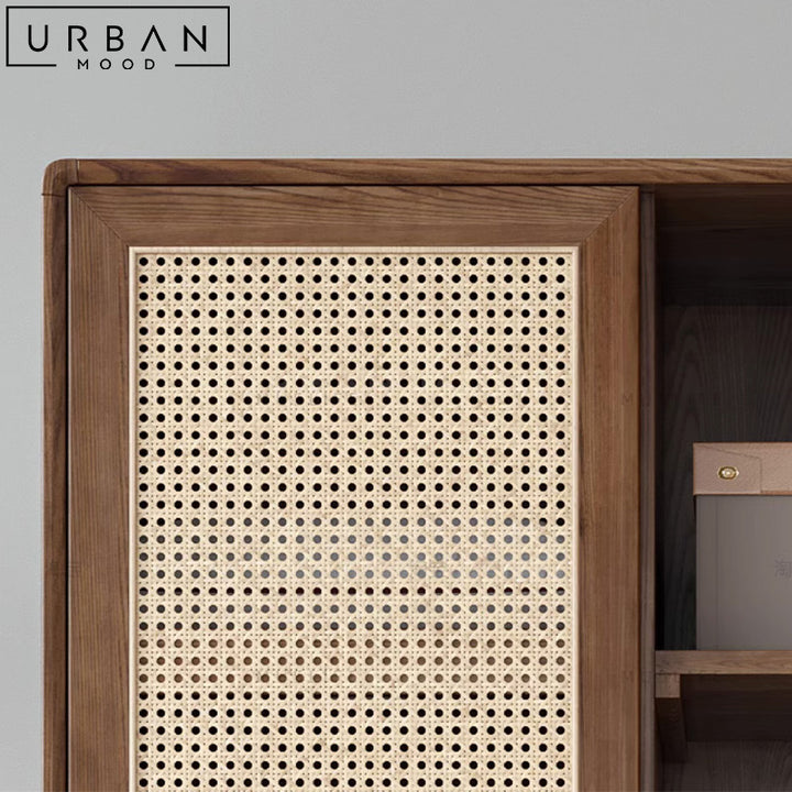 DOTA Modern Rattan Wardrobe