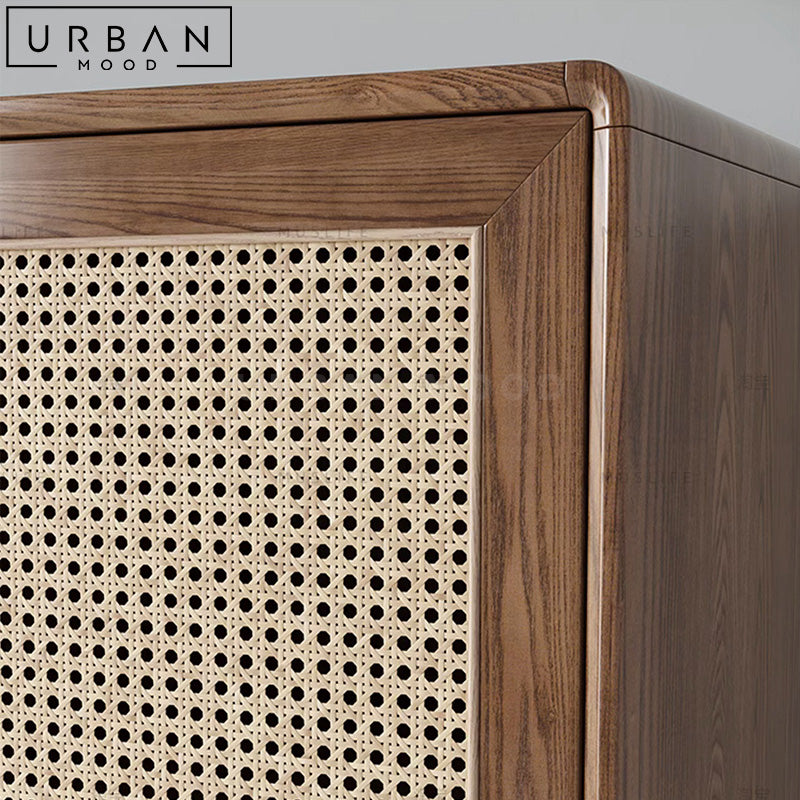DOTA Modern Rattan Wardrobe