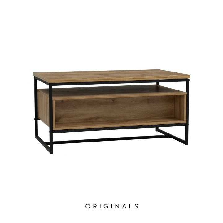 DOTSEN Rustic Coffee Table