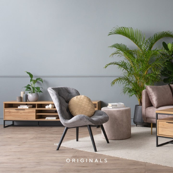 DOTSEN Rustic Coffee Table