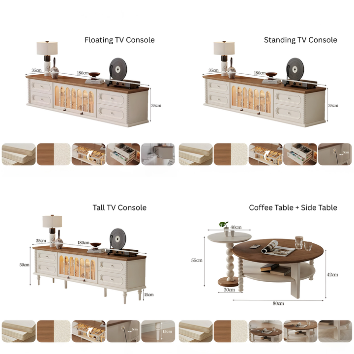 DOVEHARE Victorian TV Console - Urban Mood Singapore