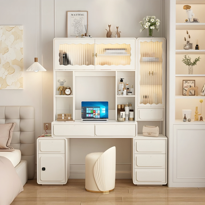 DOVETAIL Modern Vanity Study Table - Urban Mood Singapore