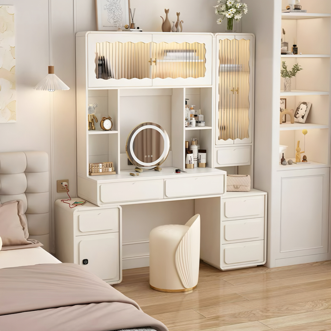 DOVETAIL Modern Vanity Study Table - Urban Mood Singapore