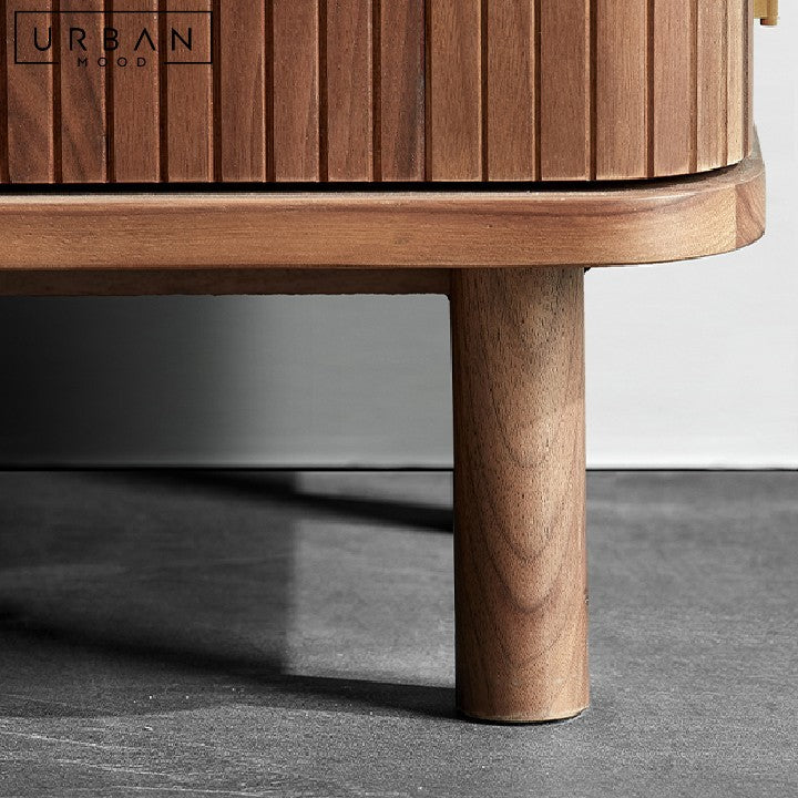 DRAGA Modern Solid Wood TV Console