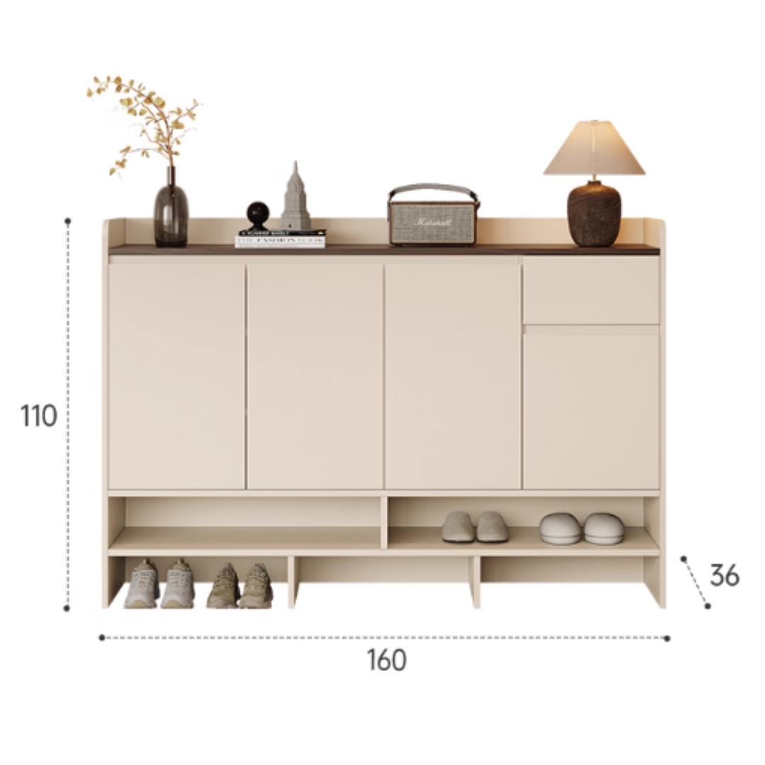 DREVEN Minimalist Entryway Shoe Cabinet - Urban Mood Singapore