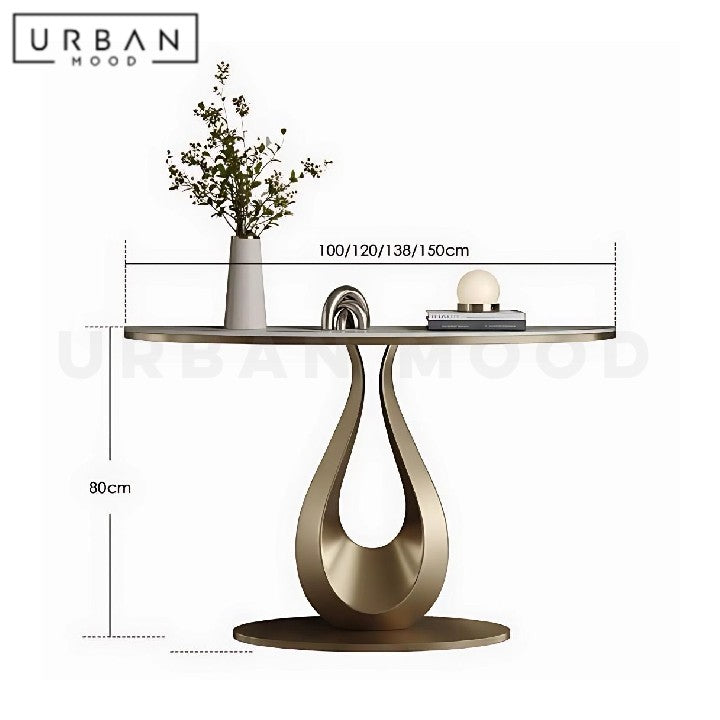 DRIESEN Modern Sintered Stone Console Table
