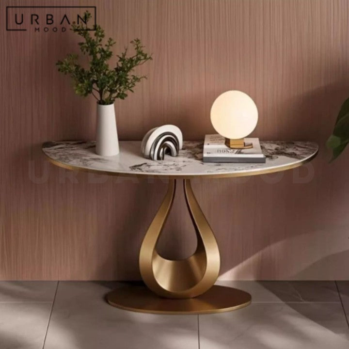 DRIESEN Modern Sintered Stone Console Table