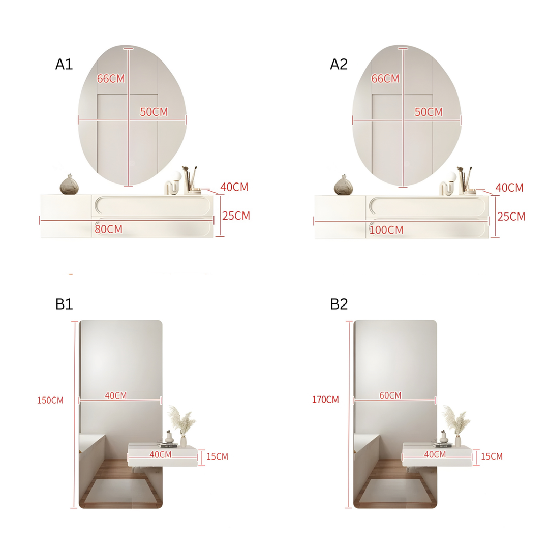 DUALIS Modern Floating Vanity Table - Urban Mood Singapore