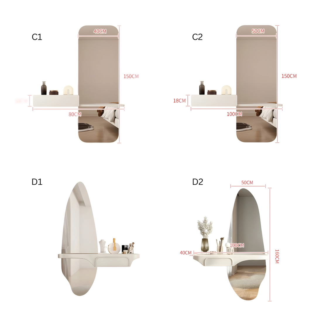DUALIS Modern Floating Vanity Table - Urban Mood Singapore