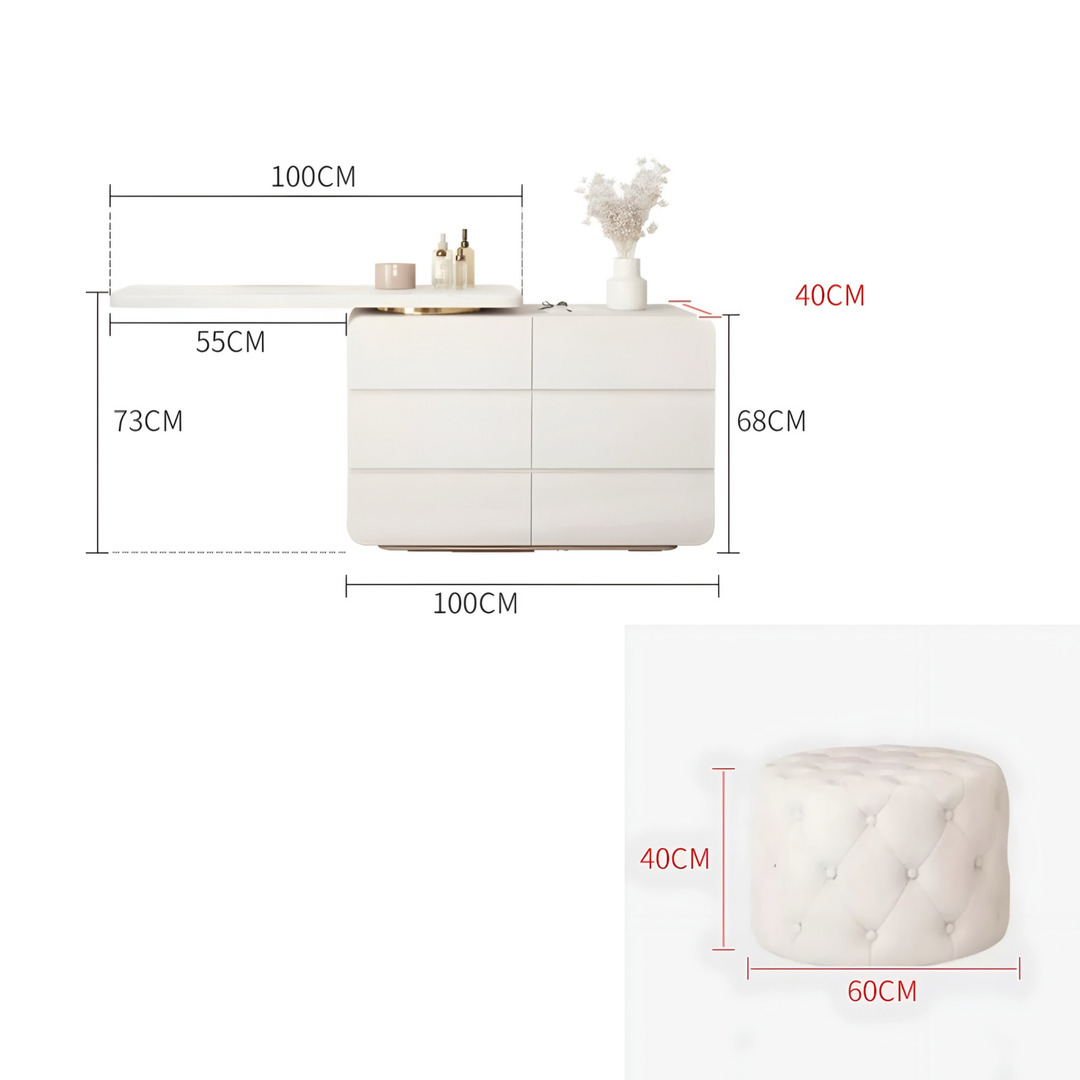 DUALIS Modern Floating Vanity Table - Urban Mood Singapore