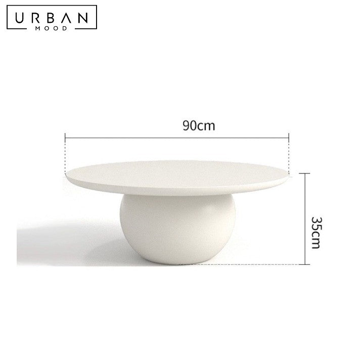 DUARTE Modern Round Coffee Table