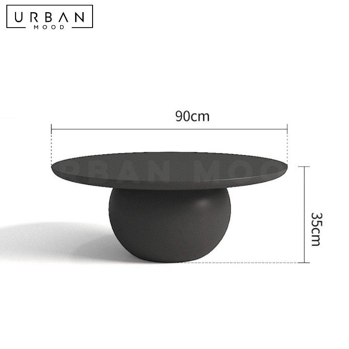 DUARTE Modern Round Coffee Table