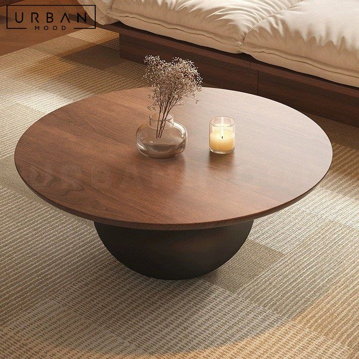 DUARTE Modern Round Coffee Table