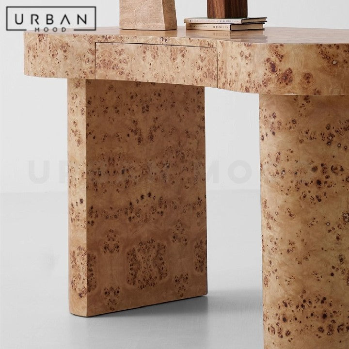 DUBOIS Modern Mappa Burl Study Table