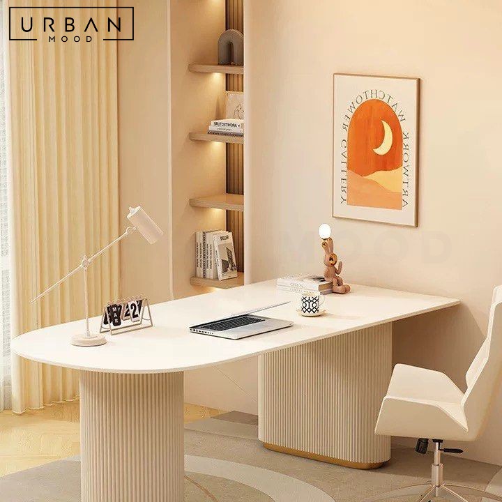 DULLY Modern Sintered Stone Study Desk