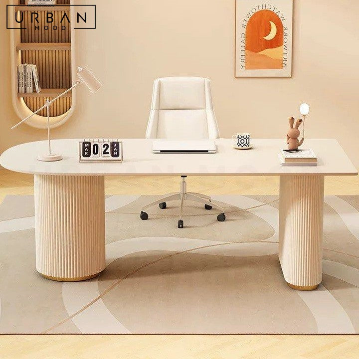 DULLY Modern Sintered Stone Study Desk