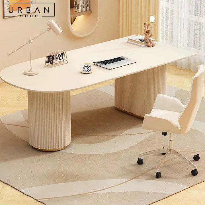 DULLY Modern Sintered Stone Study Desk