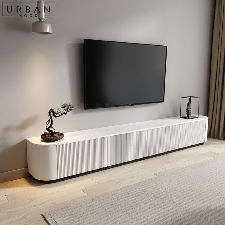 DUO Modern Solid Wood TV Console