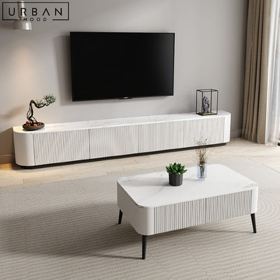 DUO Modern Solid Wood TV Console