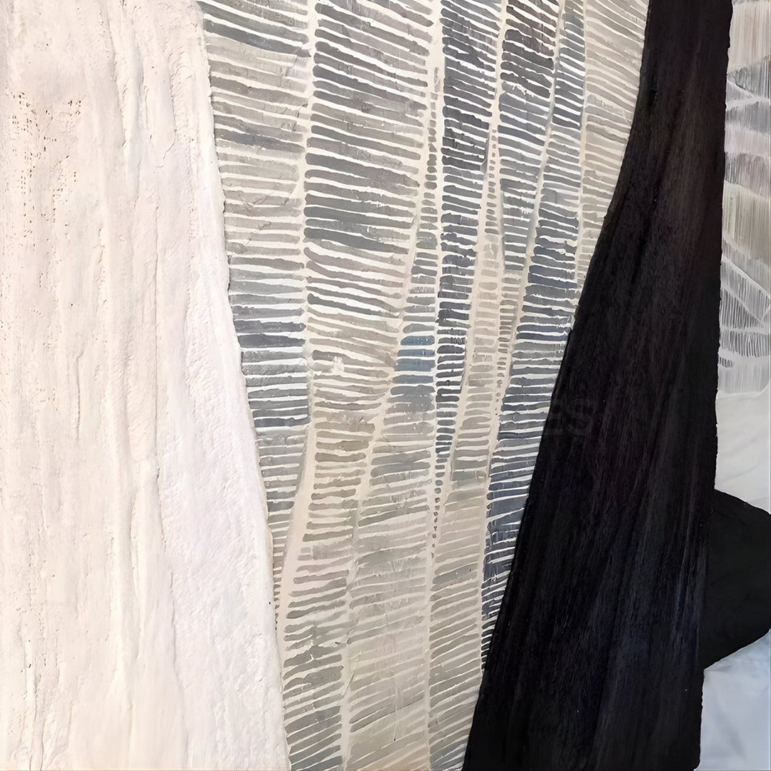 DUNHAM Hand-Painted Abstract Oil Painting - Urban Mood Singapore