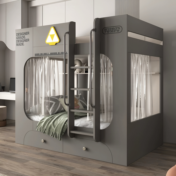 DUNSLEY Modern Double Decker Bedframe - Urban Mood Singapore