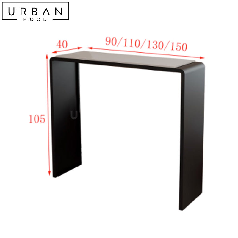 DYLE Modern Sintered Stone Bar Table