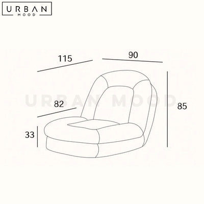 DYNAZ Modern Leisure Chair