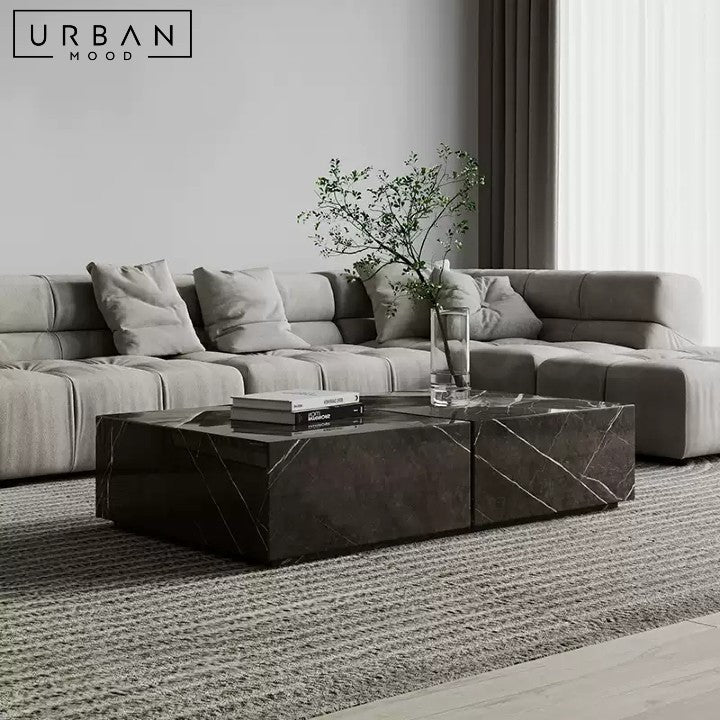 DZIA Modern Marble Coffee Table