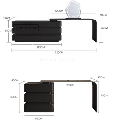 DAVYS Modern Vanity Table