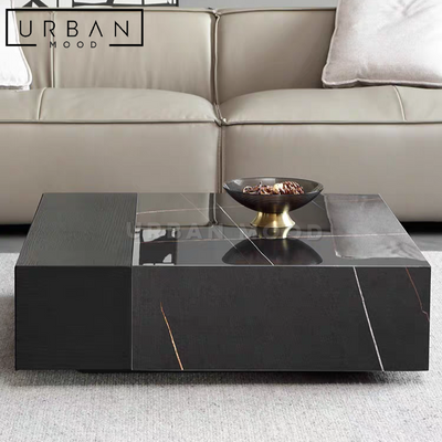 DELVER Modern Sintered Stone Coffee Table