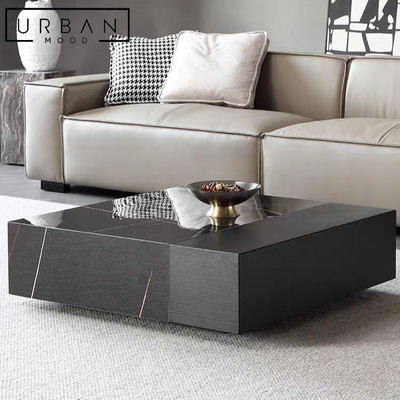 DELVER Modern Sintered Stone Coffee Table