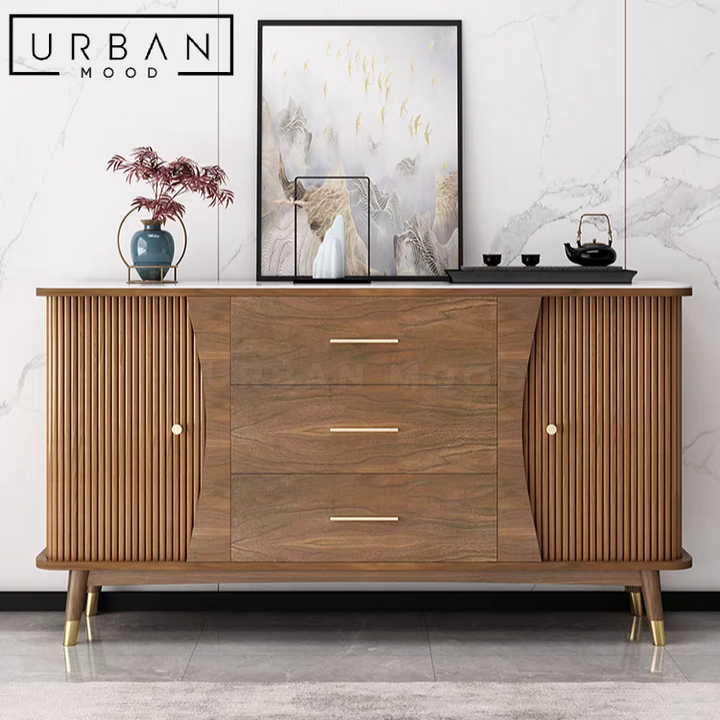 DUEL Modern Solid Wood Sideboard – Urban Mood DUEL Modern Solid Wood Sideboard – Urban Mood