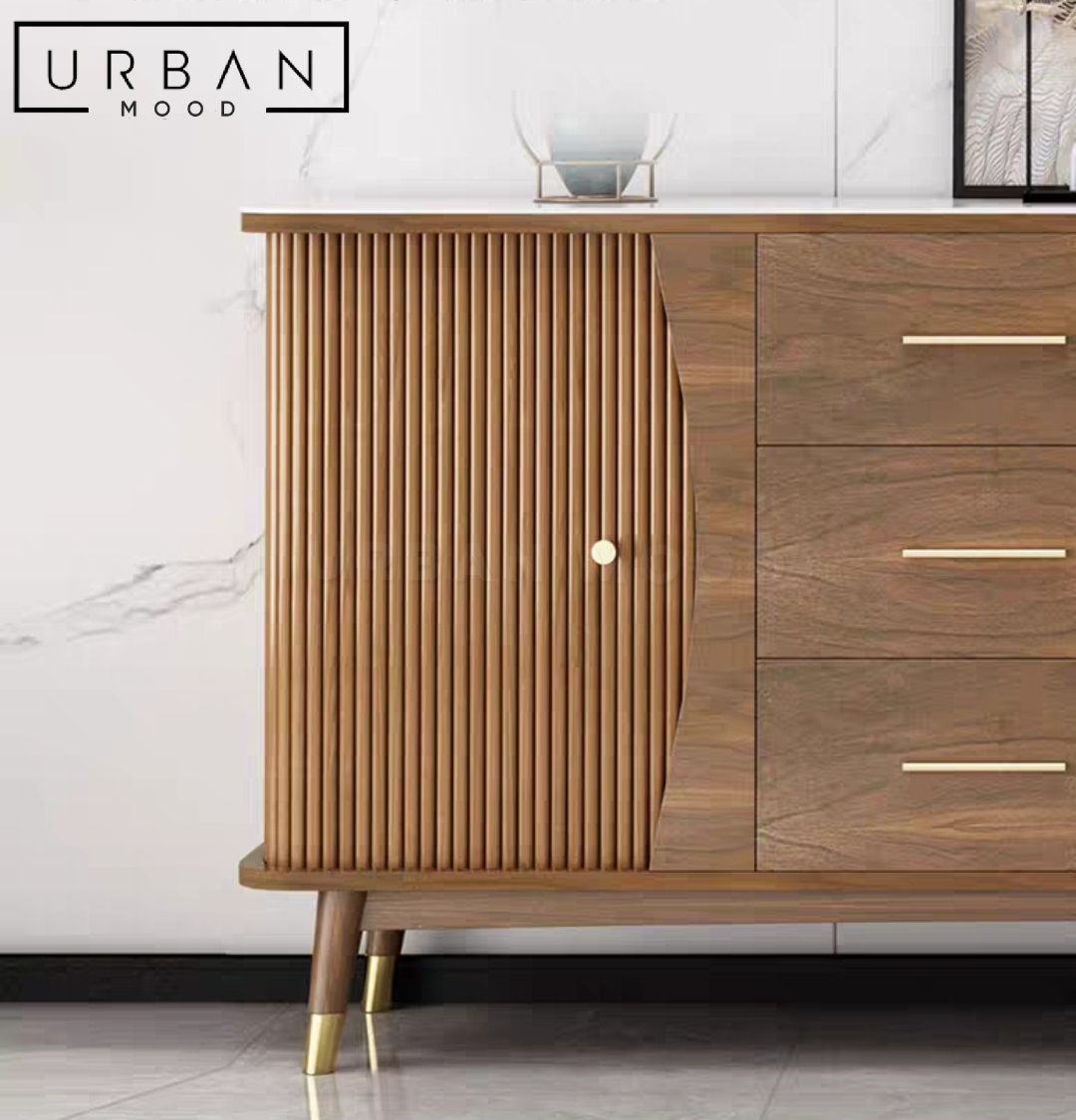 DUEL Modern Solid Wood Sideboard