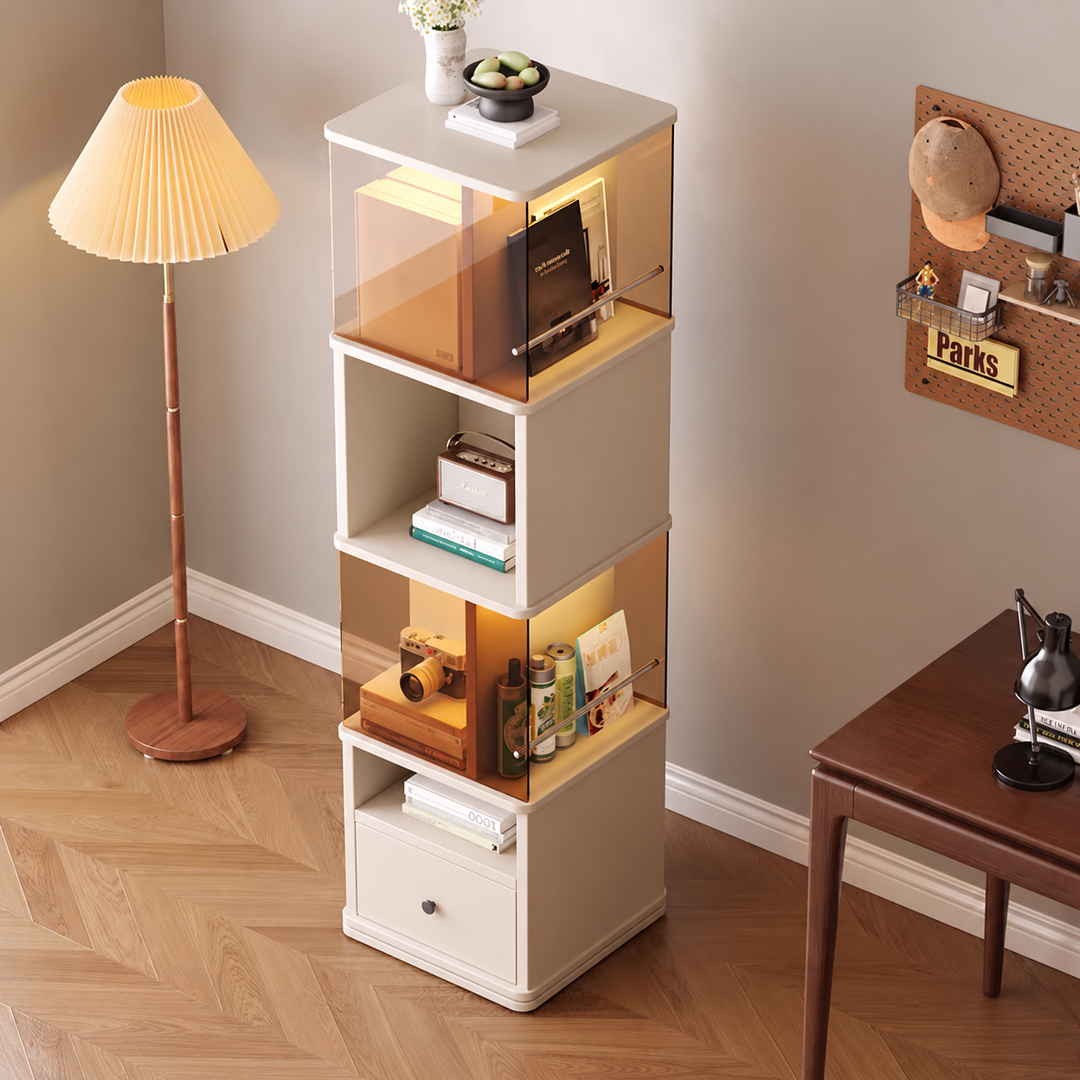 CELESTIA Modern Rotating Bookshelves - Cassa Haus Singapore