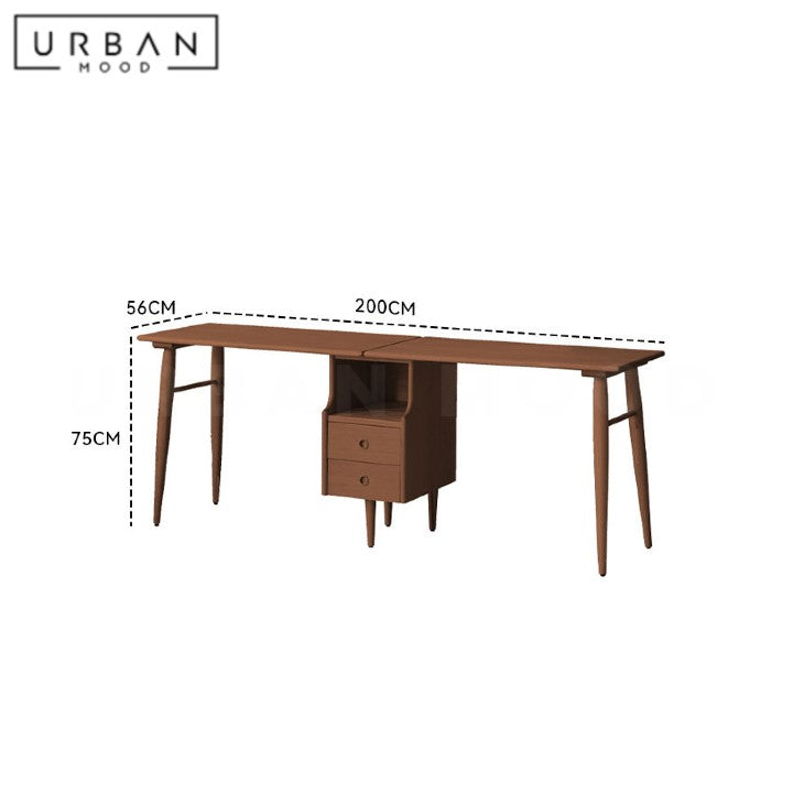 EASTEN Modern Solid Wood Study Table Desk