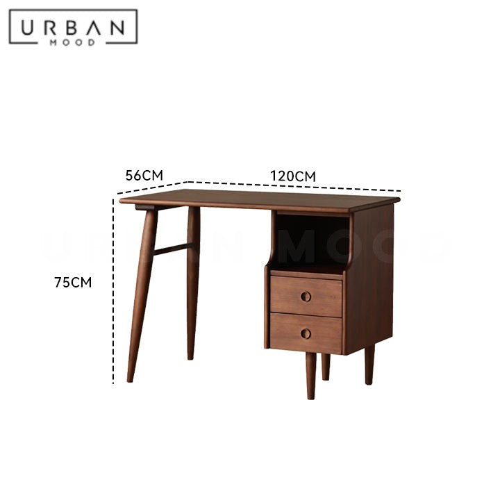 EASTEN Modern Solid Wood Study Table Desk