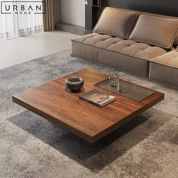 BERNS Modern Solid Wood Coffee Table