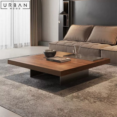 BERNS Modern Solid Wood Coffee Table