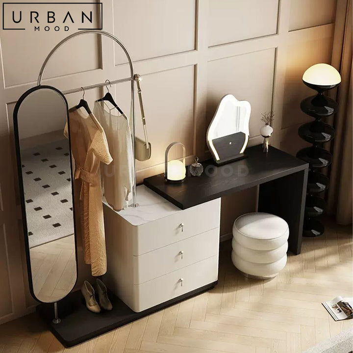 ECHO Modern Vanity Table & Clothes Stand