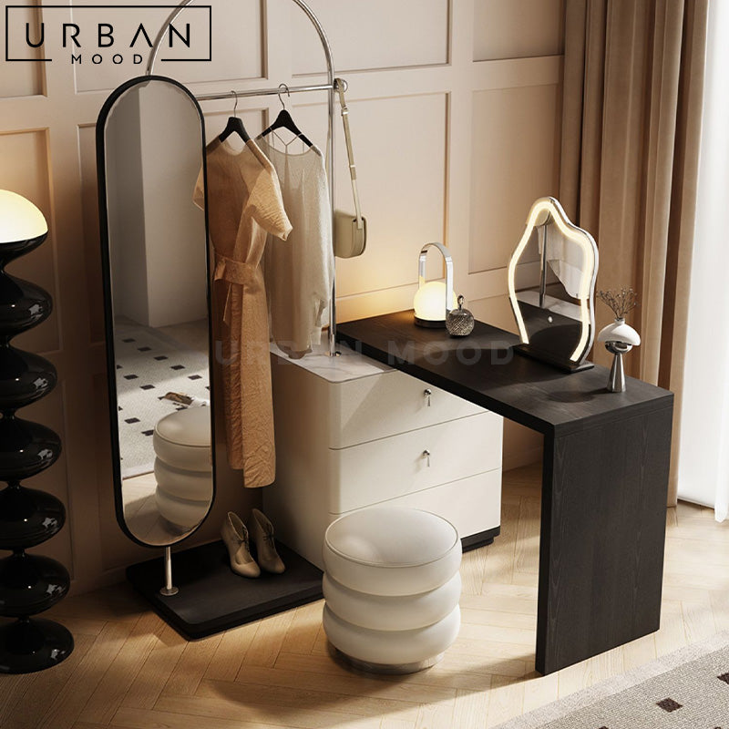 ECHO Modern Vanity Table & Clothes Stand