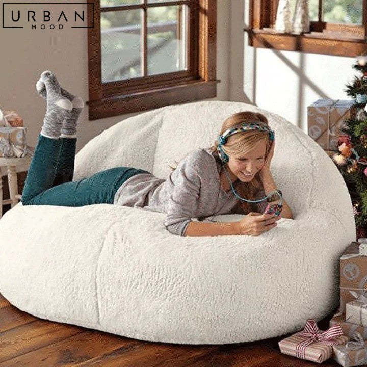 EDINA Modern Boucle Bean Bag