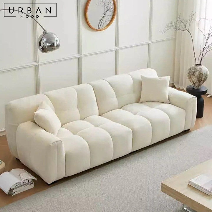 EDITA Modern Fabric Sofa (Water Resistant)