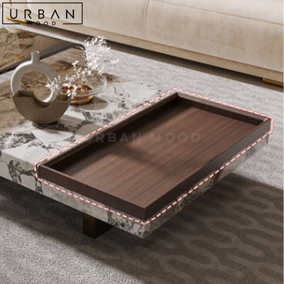 EDWARD Modern Marble Coffee Table