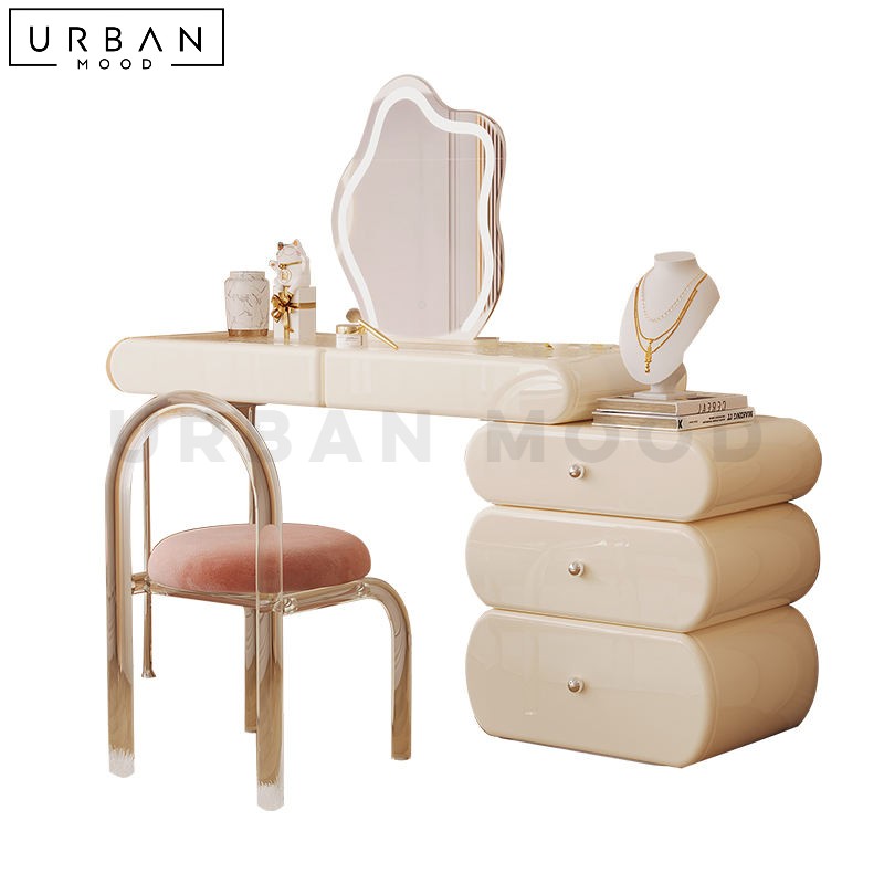 EDWINE Modern Vanity Table Set