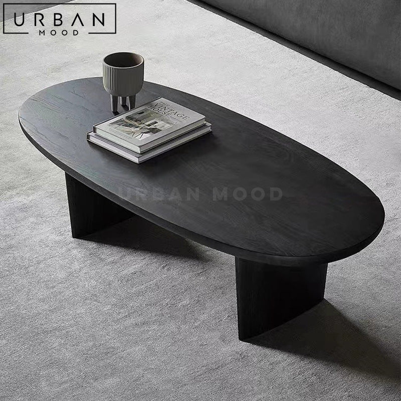 EGER Modern Solid Wood Coffee Table