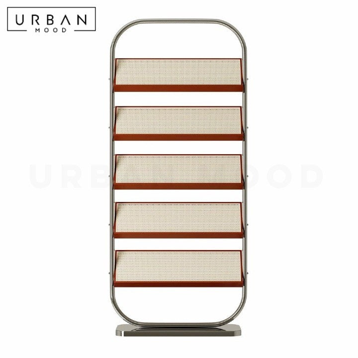 HABBO Modern Rattan Bookshelf
