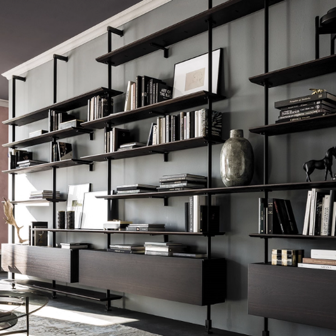 ELAN Modern Industrial Bookshelf - Urban Mood Singapore