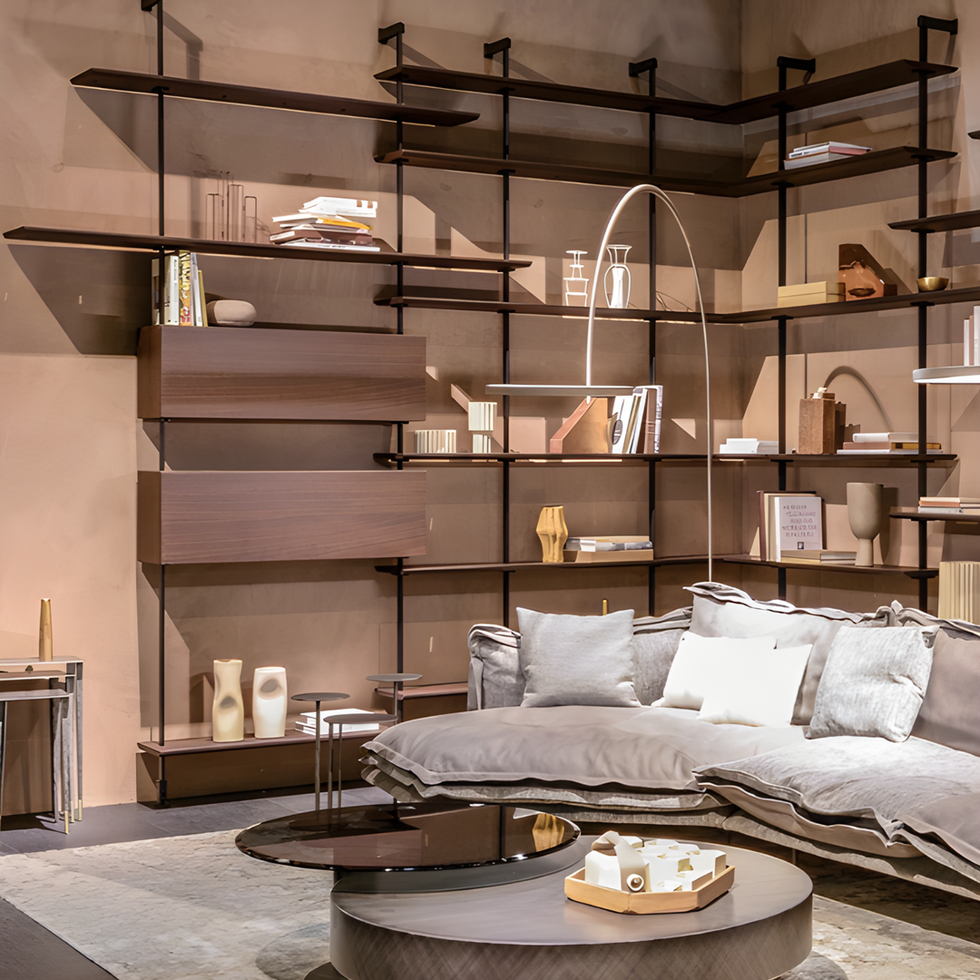 ELAN Modern Industrial Bookshelf - Urban Mood Singapore