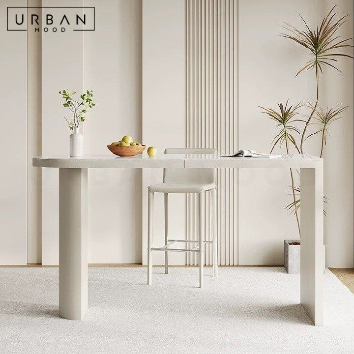 ELA Modern Sintered Stone Bar Table