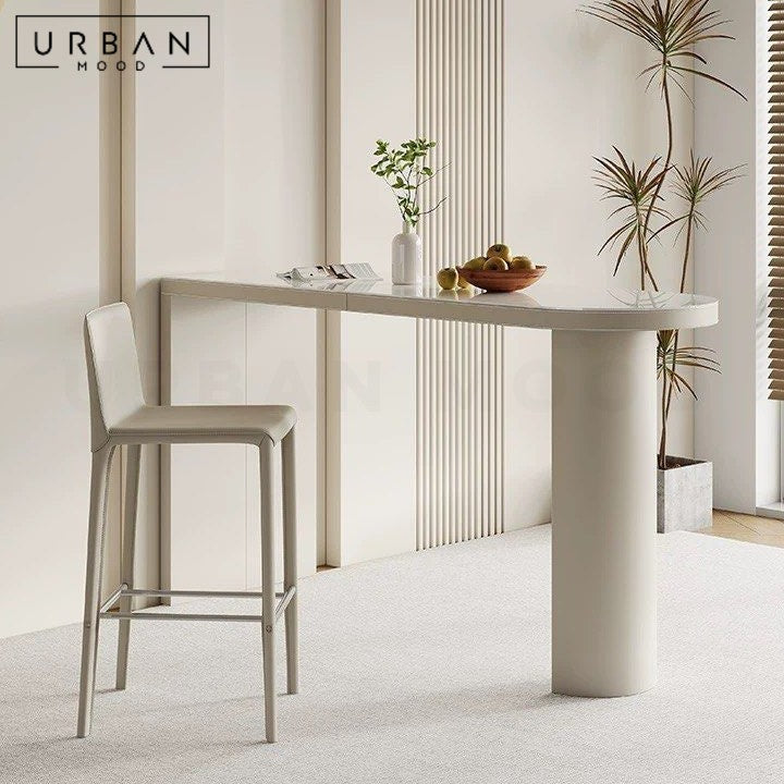 ELA Modern Sintered Stone Bar Table